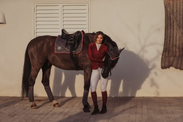 equestrian-stockholm-dressage-saddle-pad-grey-bordeaux